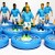 Subbuteo Andrew Table Soccer Manchester City 2023-24 on WSB Professional bases